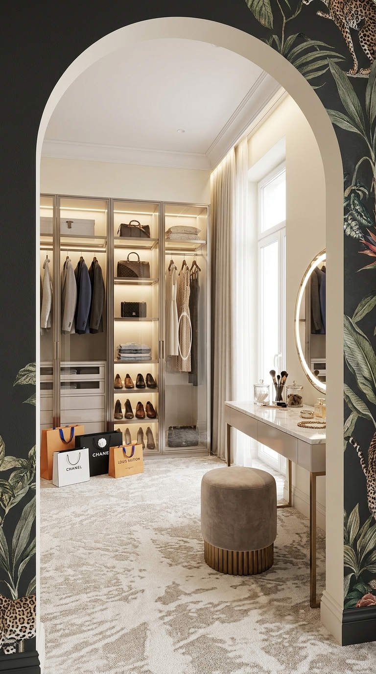 dressing arche botanique vitrine
