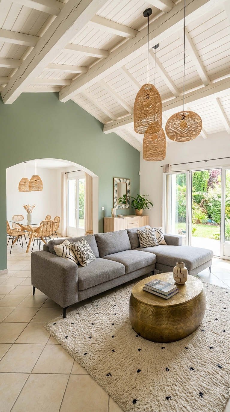 salon sauge arche rotin