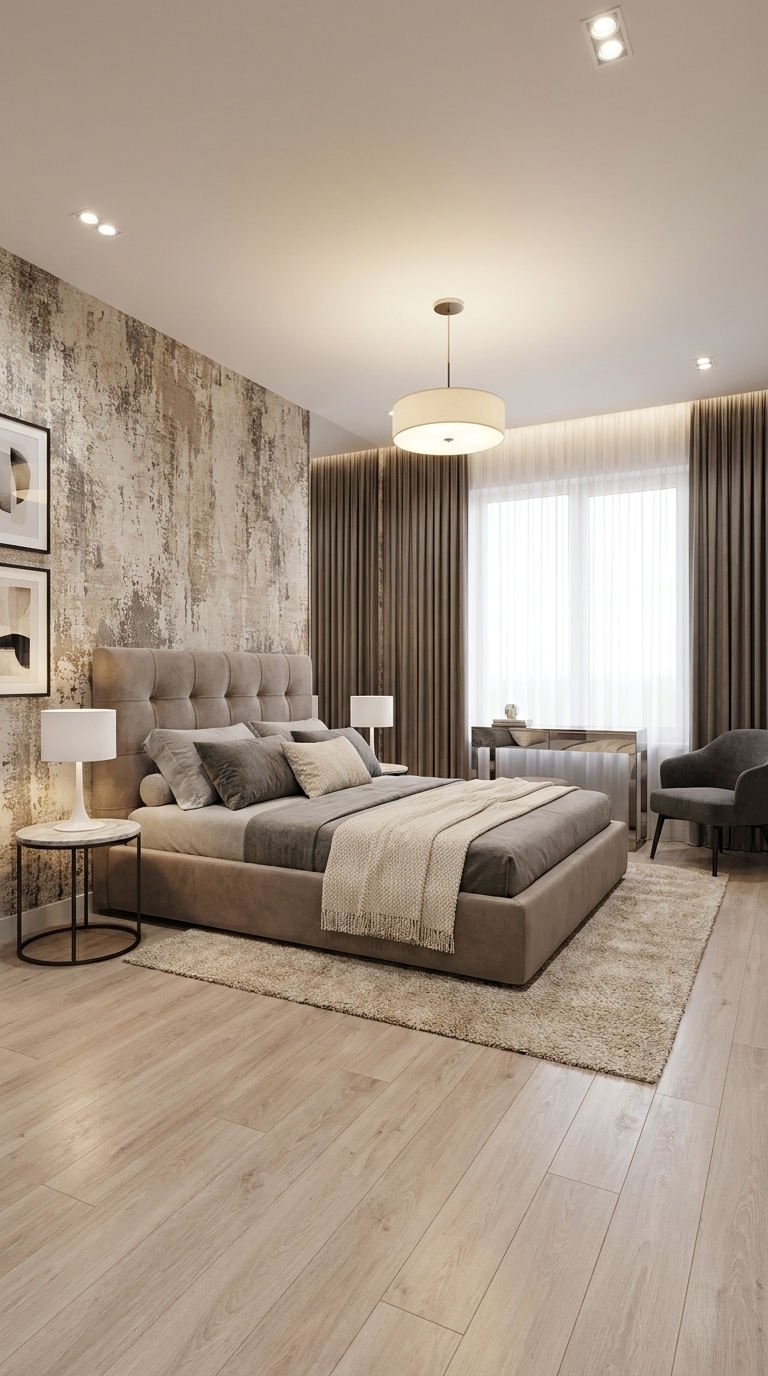 chambre moderne mur texture