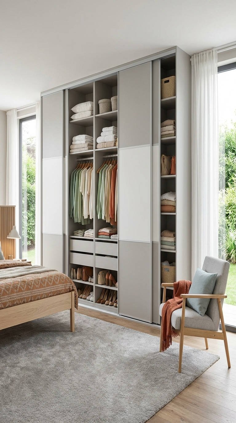 dressing portes coulissantes chambre