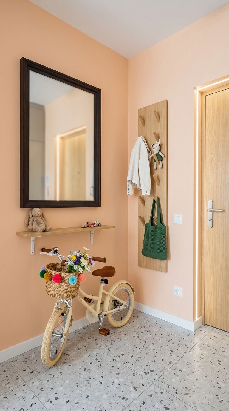 entree peche porte manteau enfant
