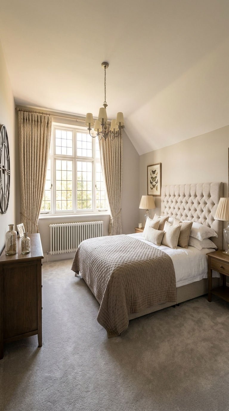chambre sous pente classique