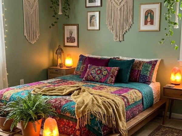 22 Chambres Bohèmes Chic à Copier pour une Ambiance Douce et Élégante