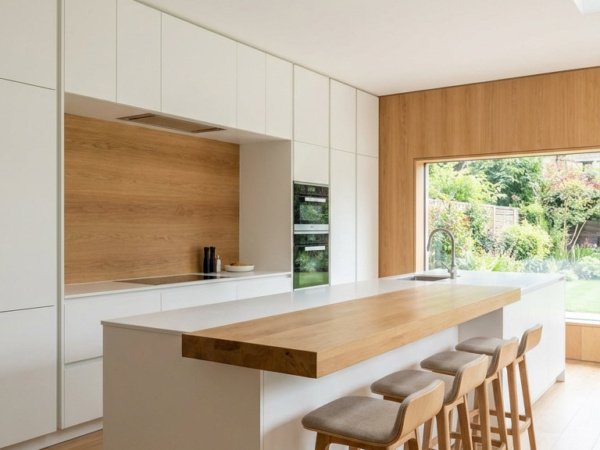 20 Idées Tendance pour Sublimer une Cuisine Blanche et Bois avec Chaleur