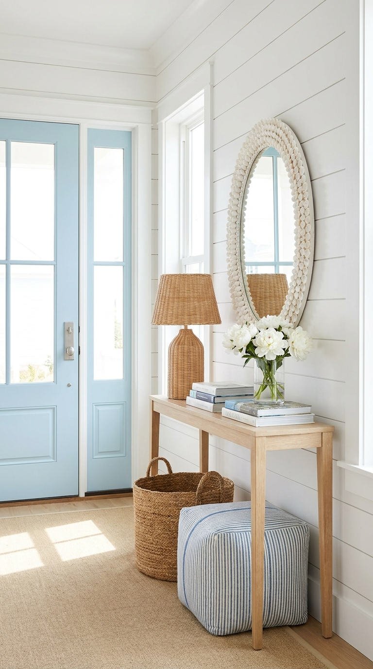 entree cotiere porte bleue