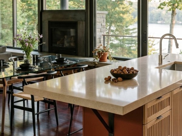 24 idées de cuisine ouverte sur la salle à manger pour un espace convivial
