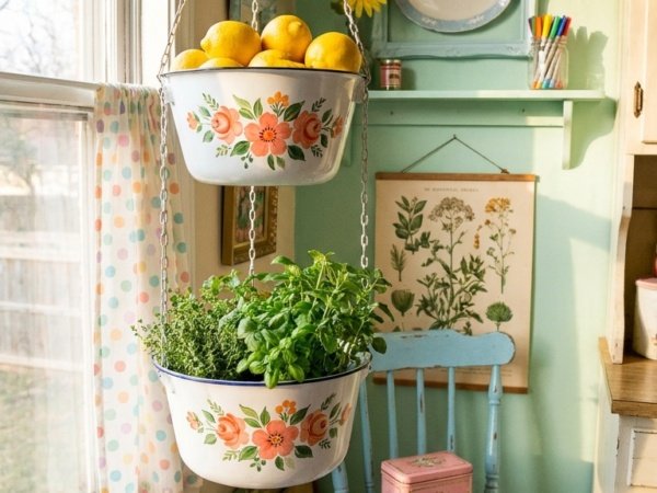 16 idées de cuisine vintage où les couleurs rétro font tout le charme